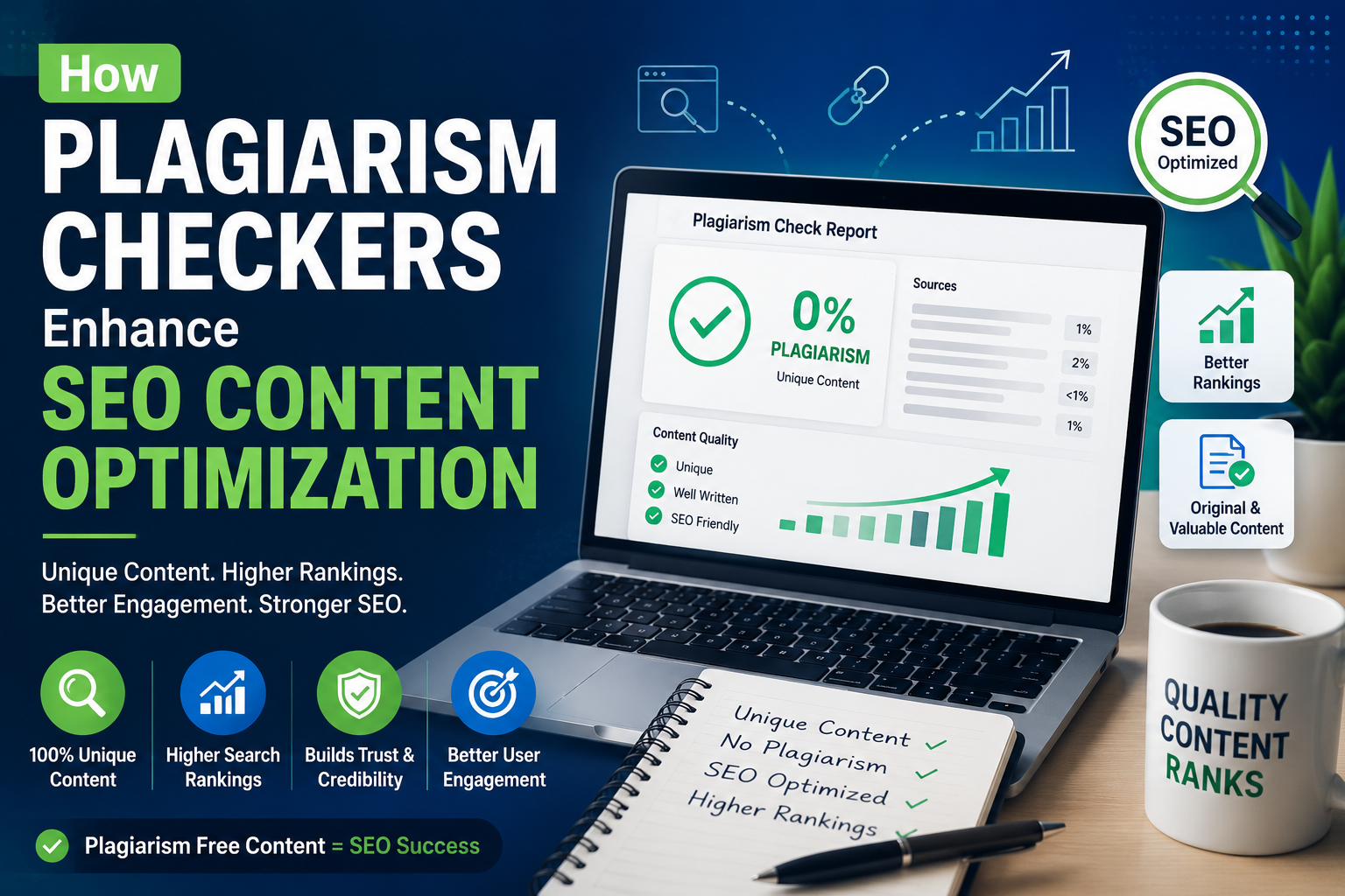 How Plagiarism Checkers Enhance SEO Content Optimization