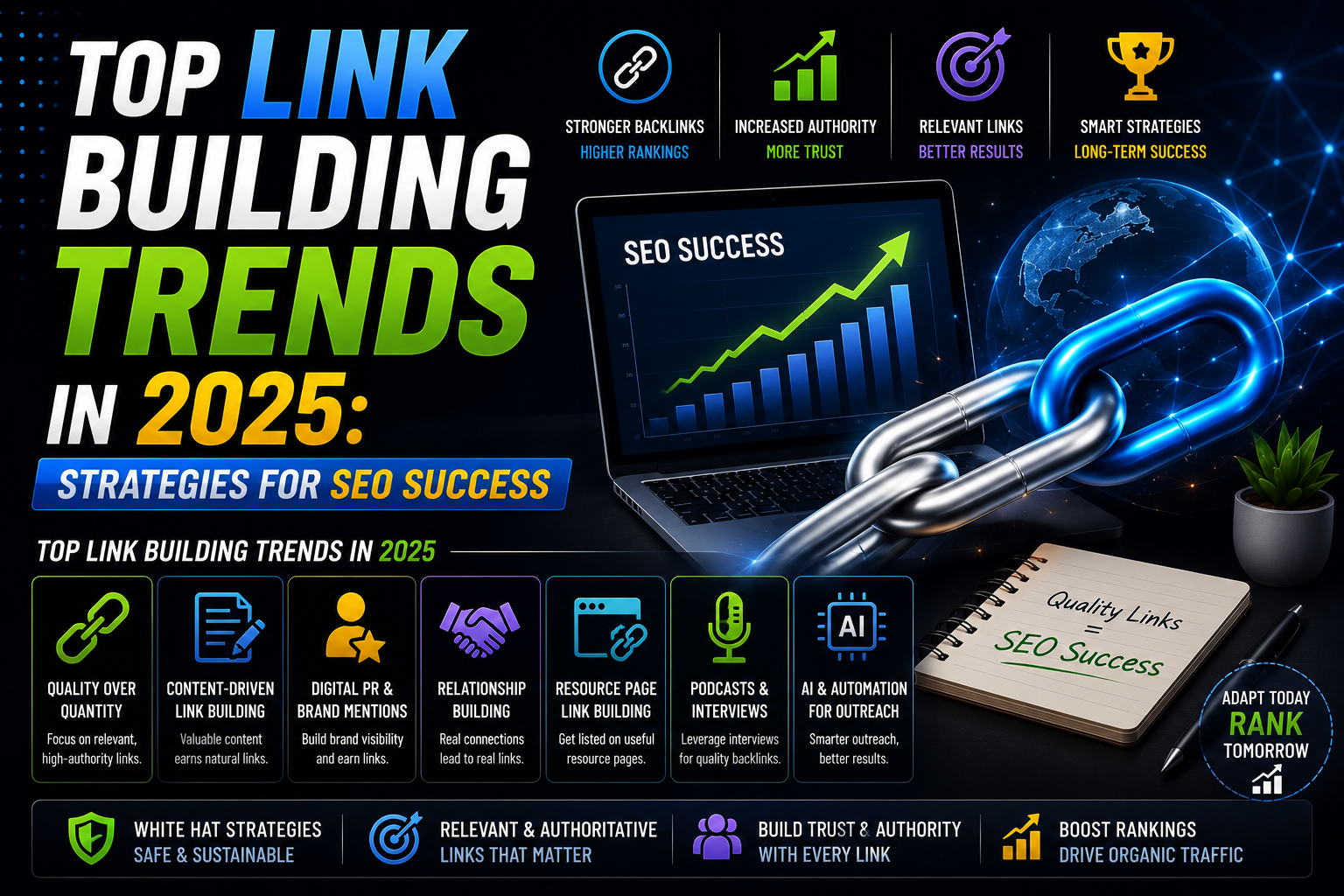 Top Link Building Trends in 2025: Strategies for SEO Success