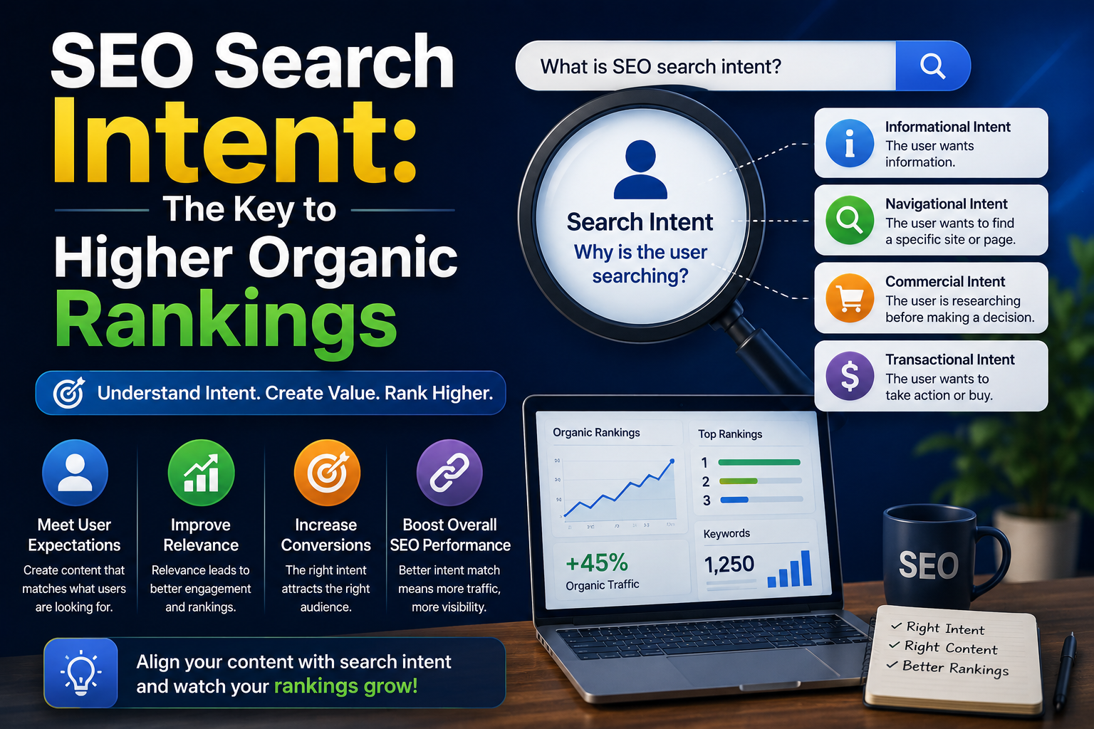 SEO Search Intent: The Key to Higher Organic Rankings