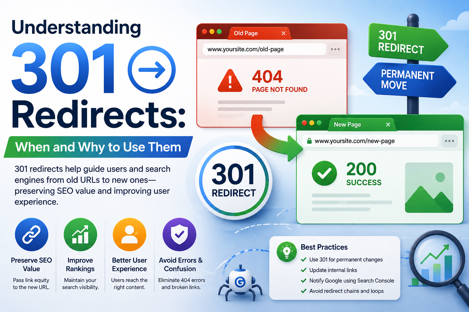 Understanding 301 Redirects: When and Why to Use Them