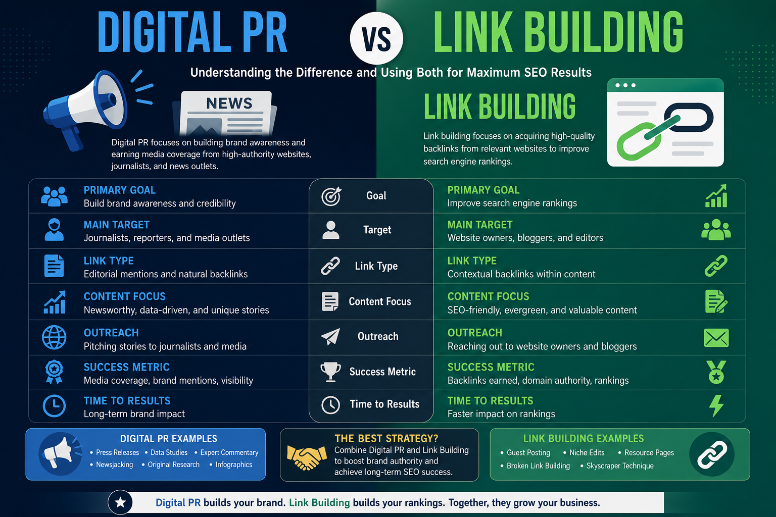 Digital PR vs Link Building