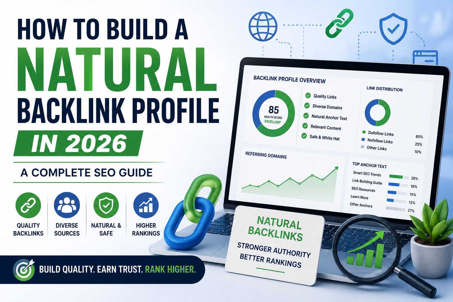 How to Build a Natural Backlink Profile in 2026?