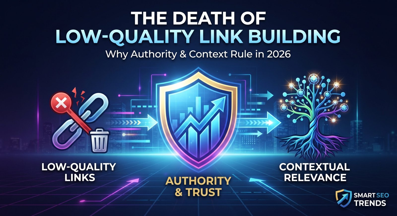 The Death of Low-Quality Link Building: Why Authority & Context Rule in 2026